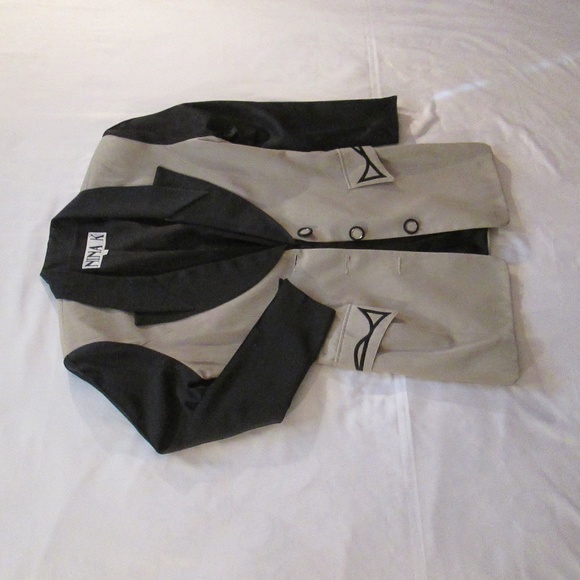 NINA K. SAGE/BLACK EMBELLISHED JACKET/BLAZER - Picture 2 of 8